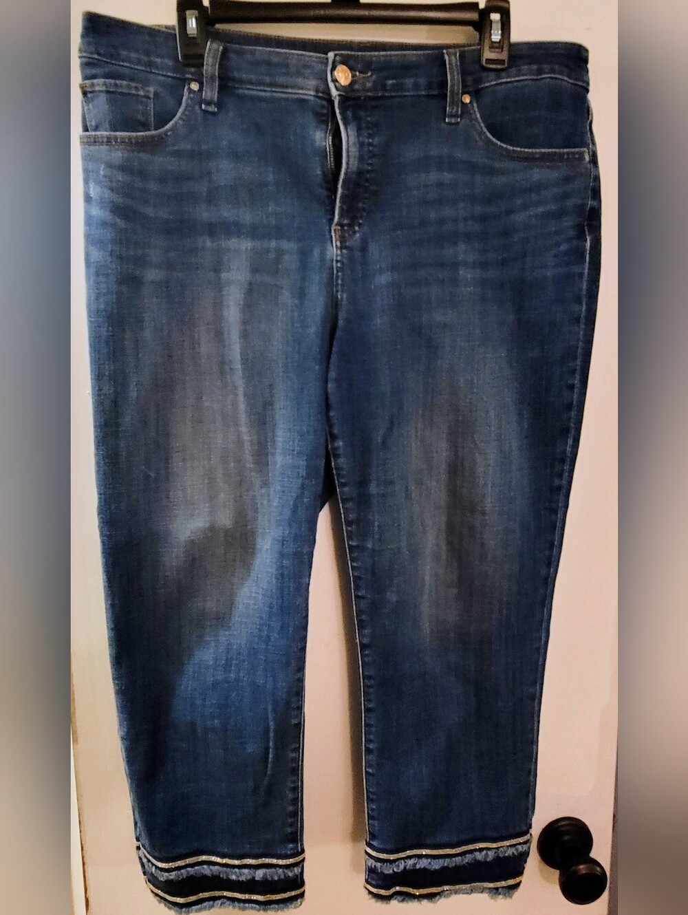 Dark Blue Women's Stretch Denim Jeans